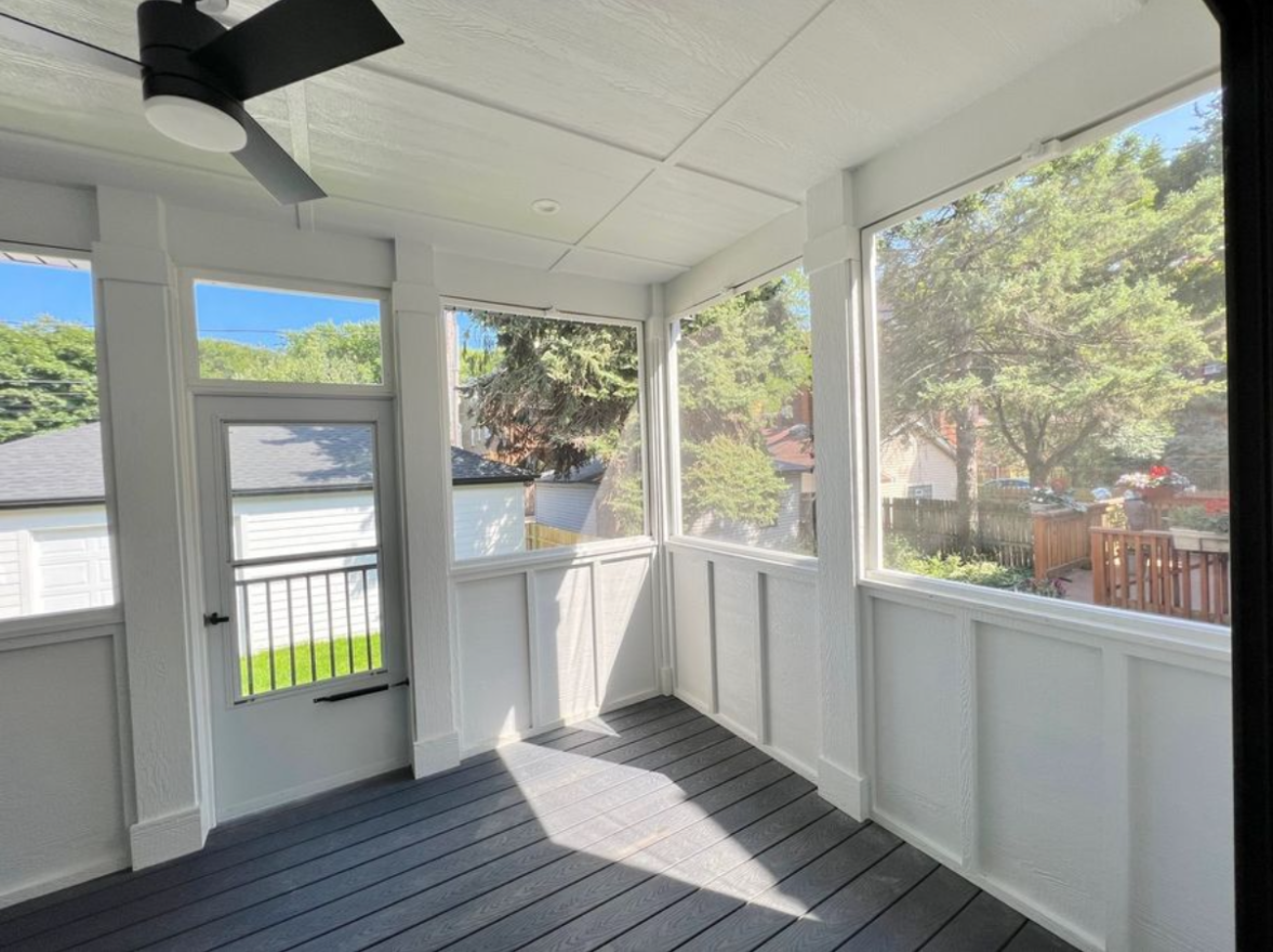 Sunroom interior