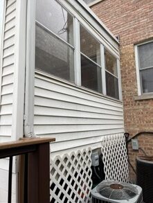 BEFORE: open back deck