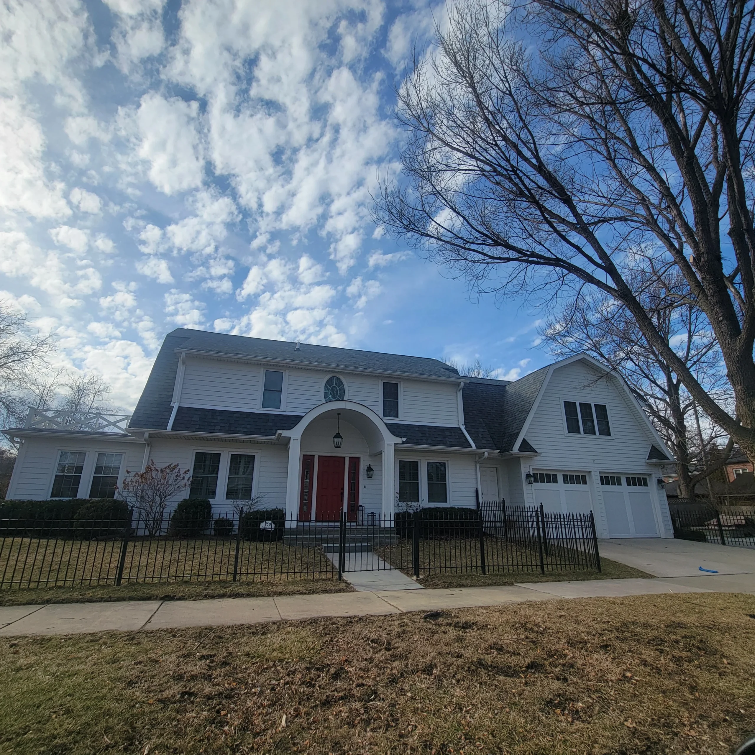 Full exterior lap siding