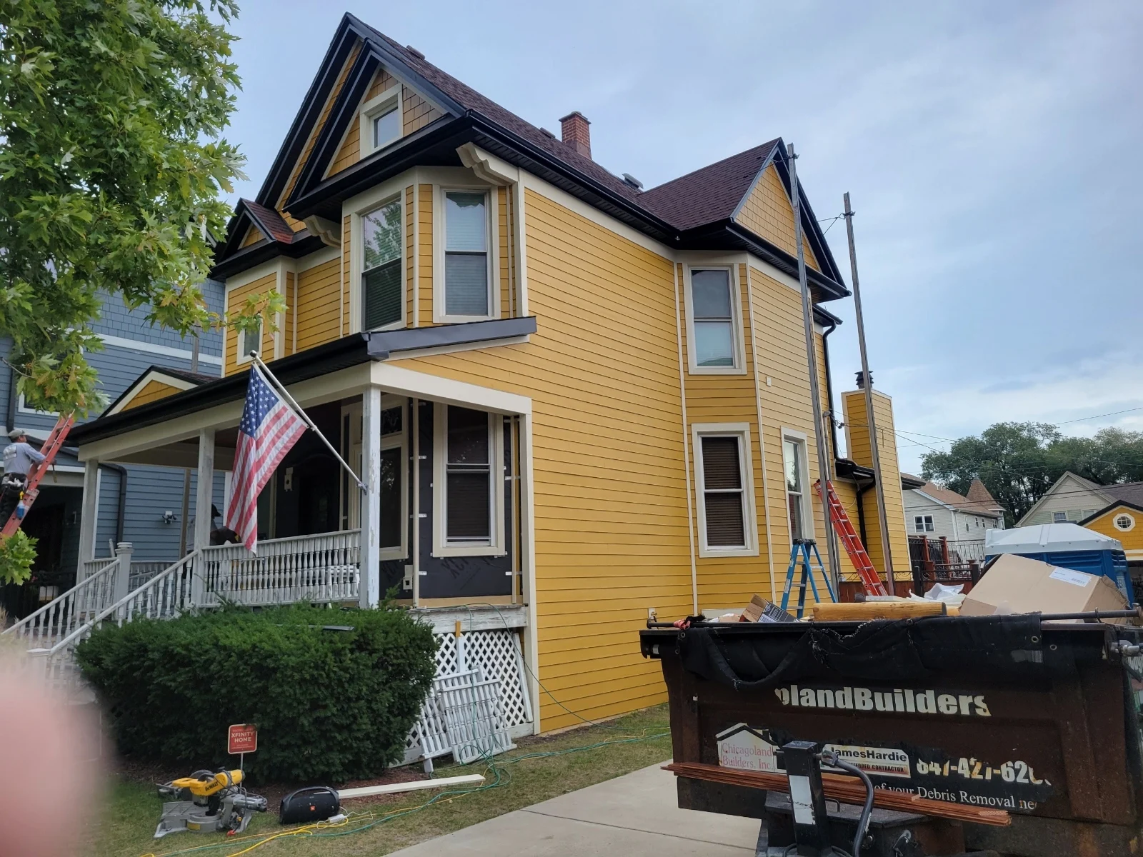 Historic Victorian, lap siding