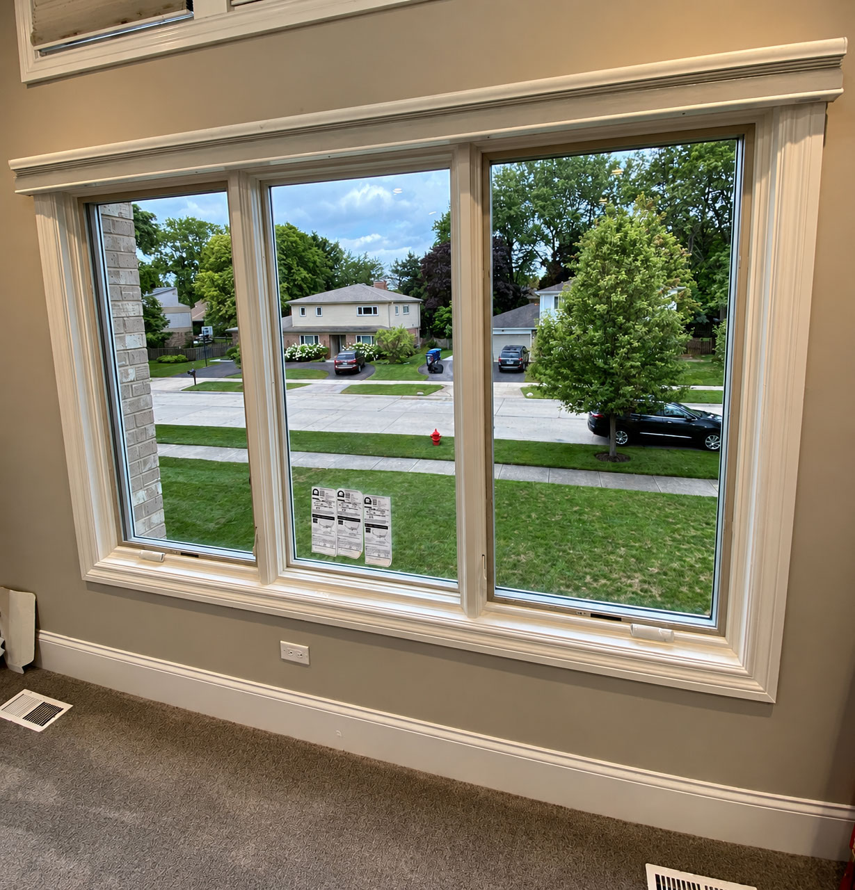 Pella Lifestyle Series wood double-hung windows