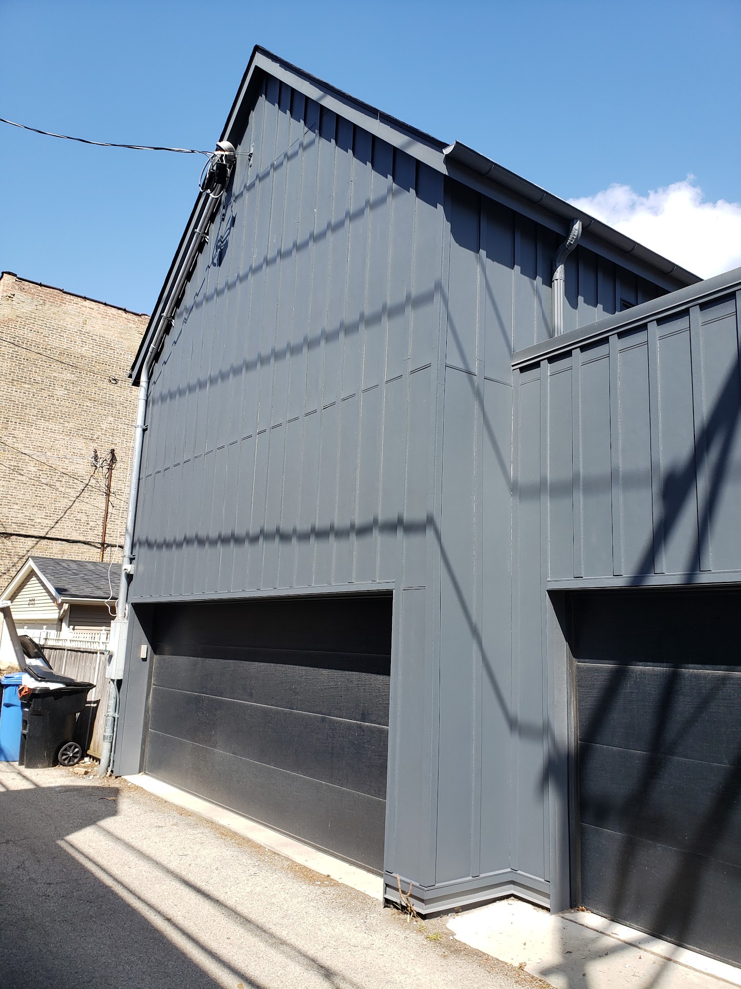 Board & Batten Gable Wall