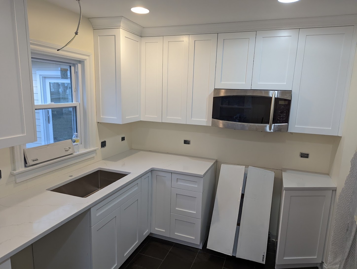 White Kitchen Remodel