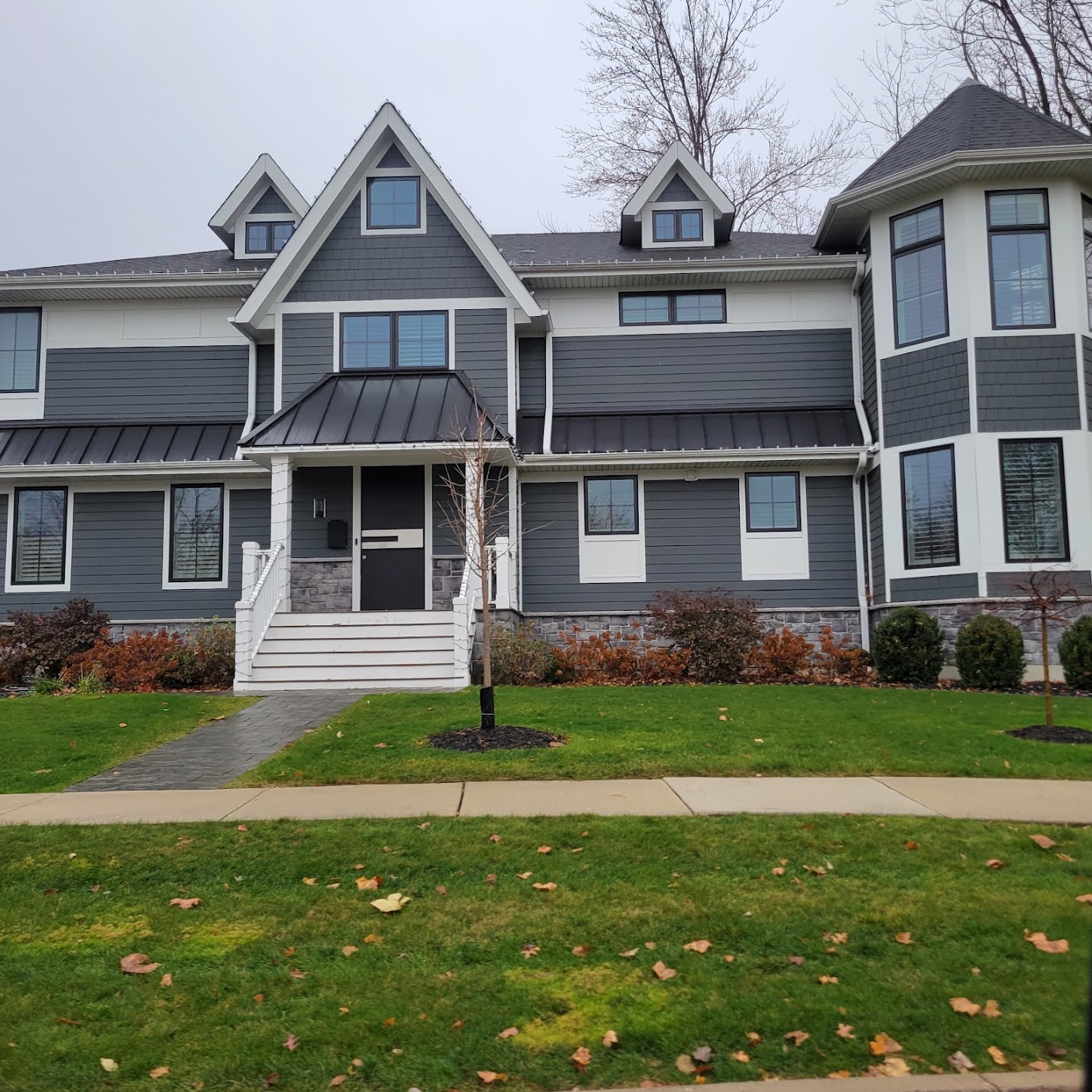 Custom Gray Home