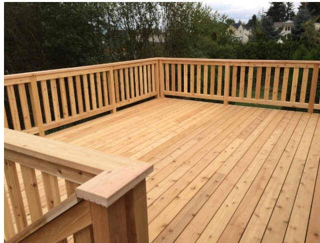 Wood Deck Build