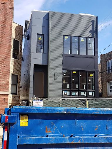 Home addition, Modern Gray Home