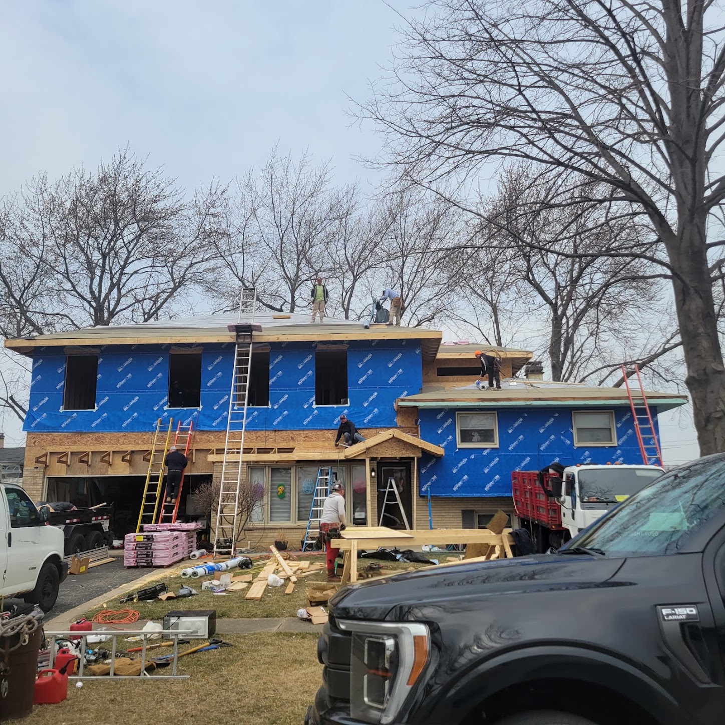 Home addition, Home Addition Framing