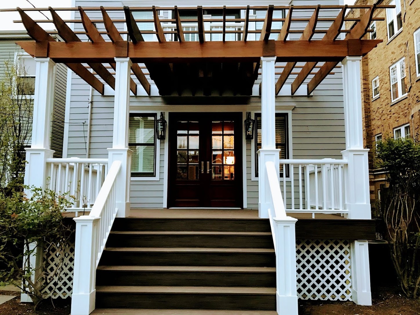 Front Porch Pergola