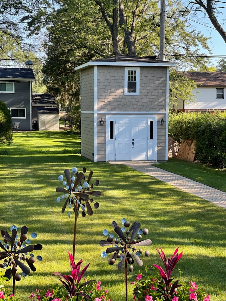 Two-Story Backyard Shed